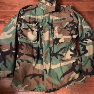 Winter army jacket